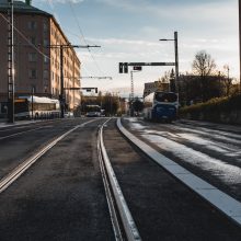 Pirkankatu radan kohdalta kuvattuna. Kuva Wille Nyyssönen.