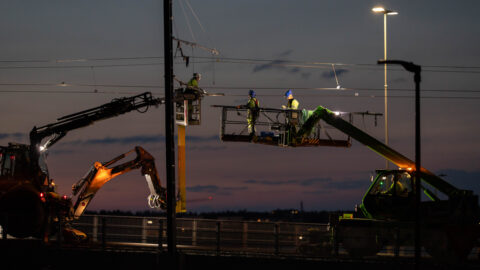 Raitiotieallianssin yötyöt viikolla 37